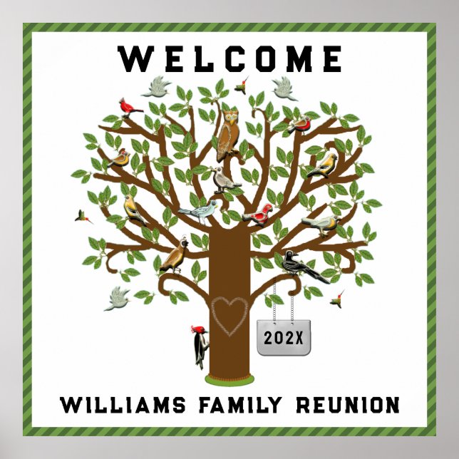 Reunion Welcome Poster (Front)
