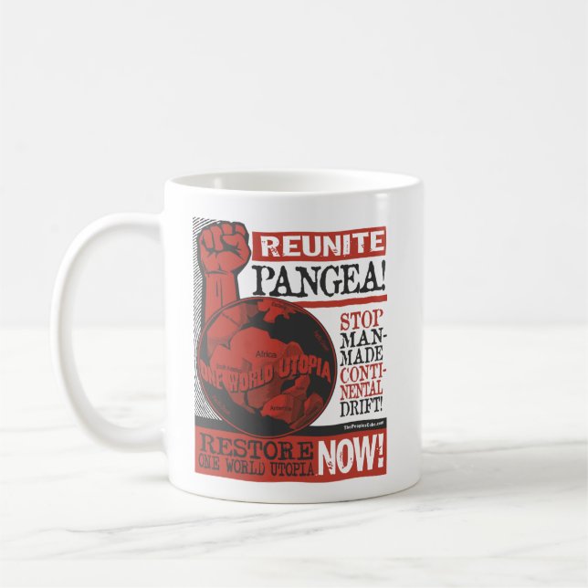 Reunite Pangea! Mug (Left)