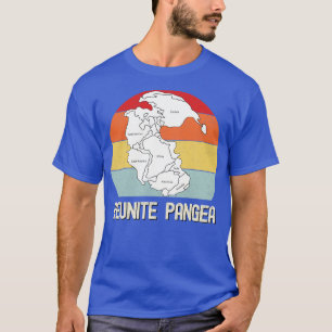 Reunite Pangea Vintage Retro Sunset Distressed T-Shirt