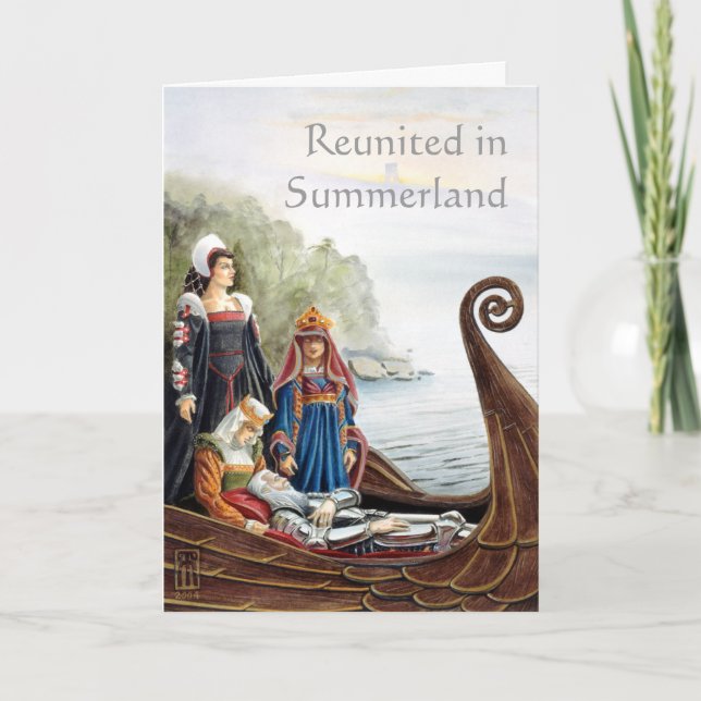 Reunited in Summerland Card (Front)
