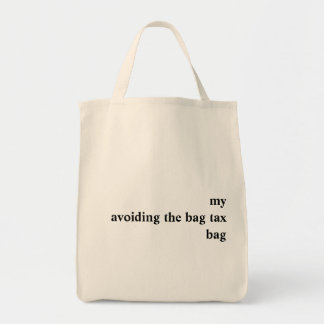 Reusable 'Avoiding Bag Tax' Bag