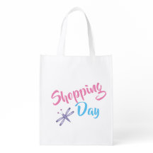 Reusable Bag - Shopping Day - Personalised