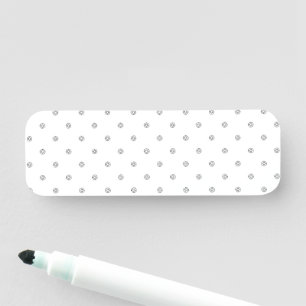 Reusable Dry Erase Name Tag Badge