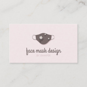 Reusable Face Mask Boutique Business Card