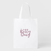 Reusable grocery bag