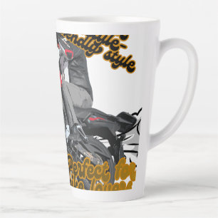 Reusable Grocery Bag Latte Mug