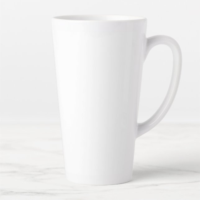 Reusable Grocery Bag Latte Mug (Right)