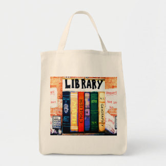 Reusable Library Tote Bag
