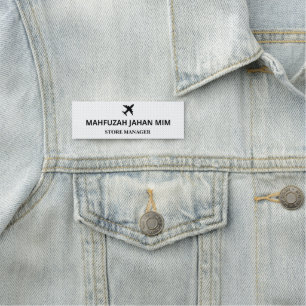 Reusable Name Tags   Metal, Plastic, Lanyard 