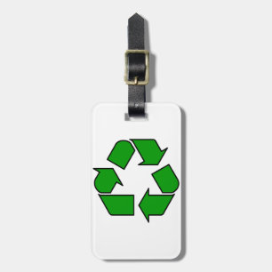 Reuse & Recycle Luggage Tag