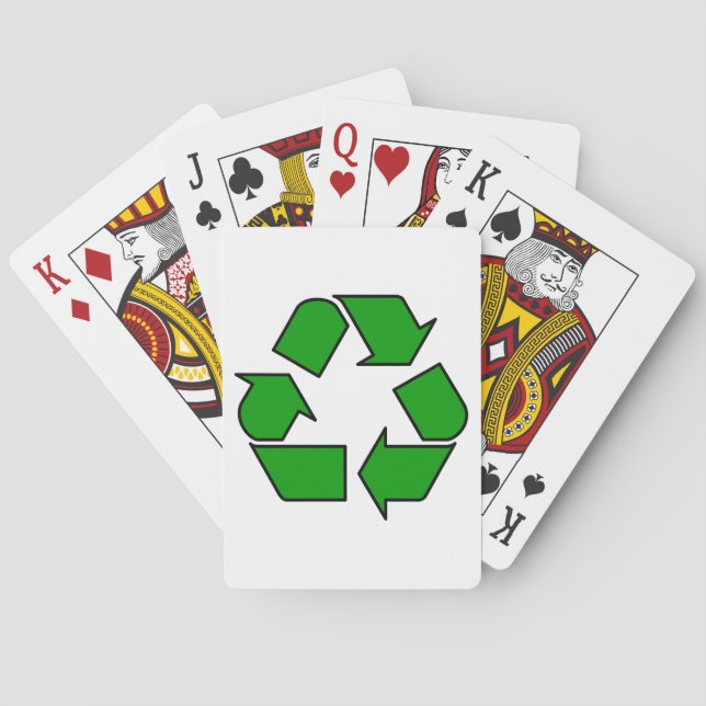 Reuse & Recycle Playing Cards (Back)