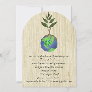 ReUse ReDuce ReCycle Invitation