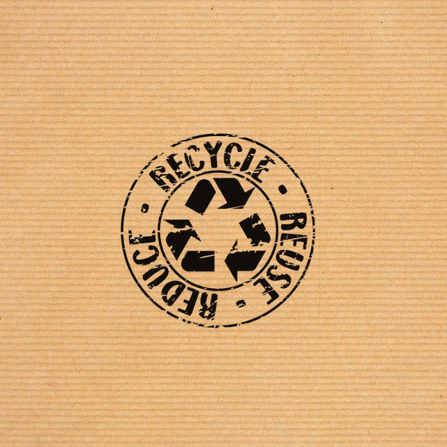 Reuse, Reduce, Recycle,   Rubber Stamp (Creator Uploaded)