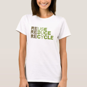 Reuse Reduce Recycle T-shirt / Earth Day T-shirt