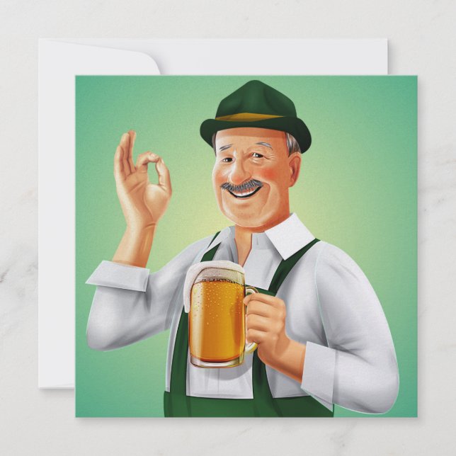 Rev 2 OKTOBERFEST / Octoberfest Invitation (Front)