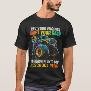 Rev Engines Shift Your Gear Im Crashin Into My Pre T-Shirt