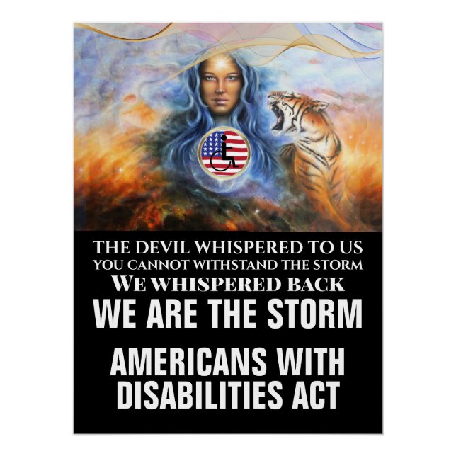 Rev Glossy Version AMERICANS WITH DISABILITIES ACT Poster (Front)