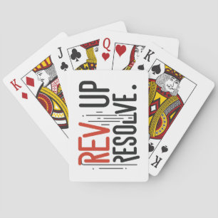 Rev Up Resolve Playing Cards