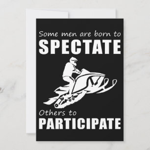 Rev Up the Chuckles - Funny & Some Men Are Born to Invitation