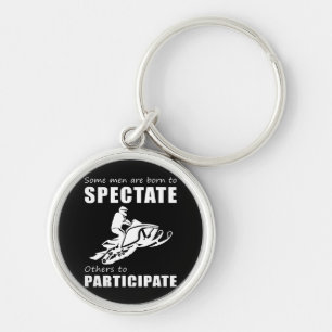 Rev Up the Chuckles - Funny & Some Men Are Born to Key Ring