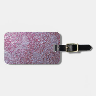 Revamped, William Morris pattern, florals,vintage, Luggage Tag