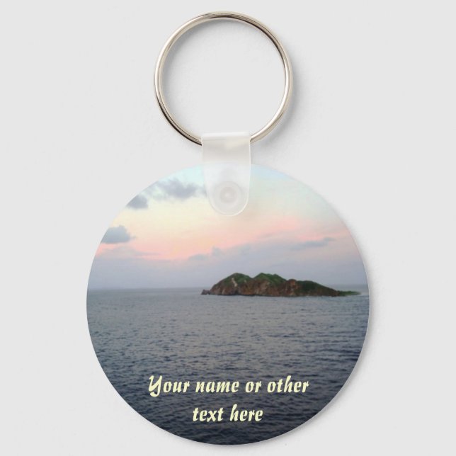Revealing Light Personalised Keychain (Front)