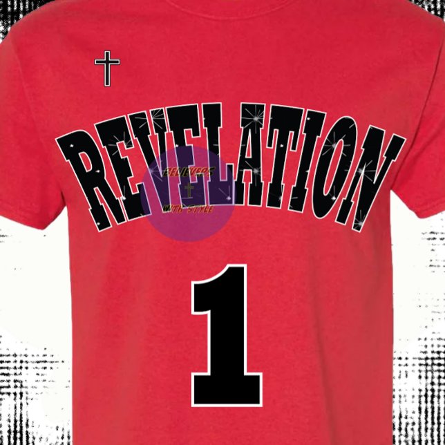 Revelation 1 - Bible - Christian T-Shirt (Creator Uploaded)
