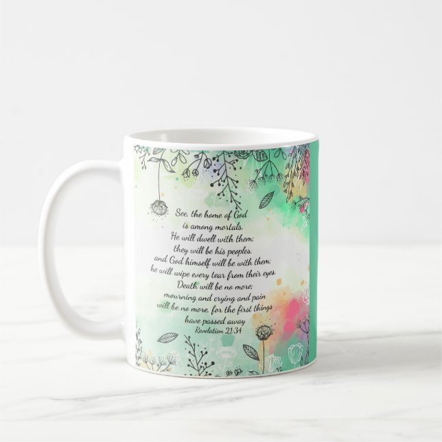 Revelation 21:34 coffee mug (Left)