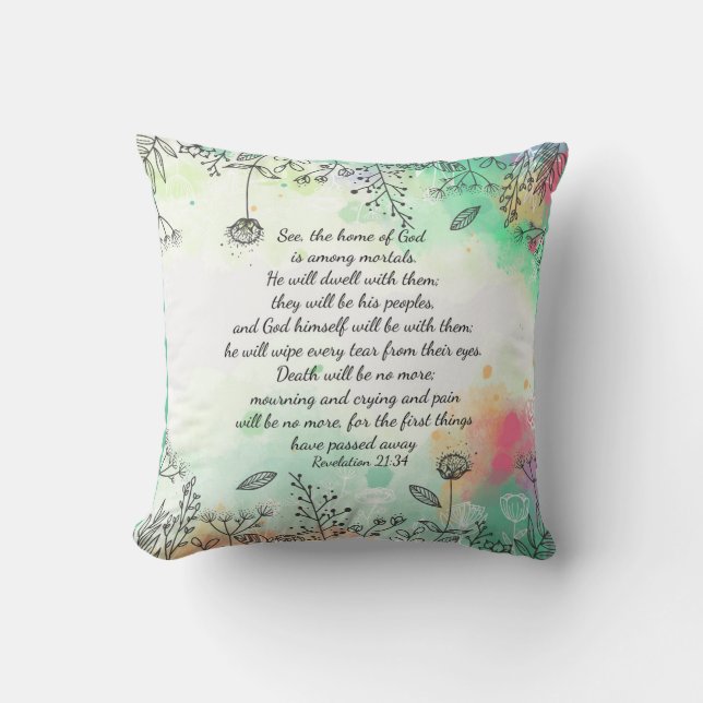 Revelation 21:34   cushion (Front)