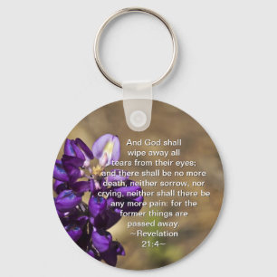 Revelation 21:4 key ring