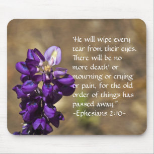 Revelation 21:4 mouse pad