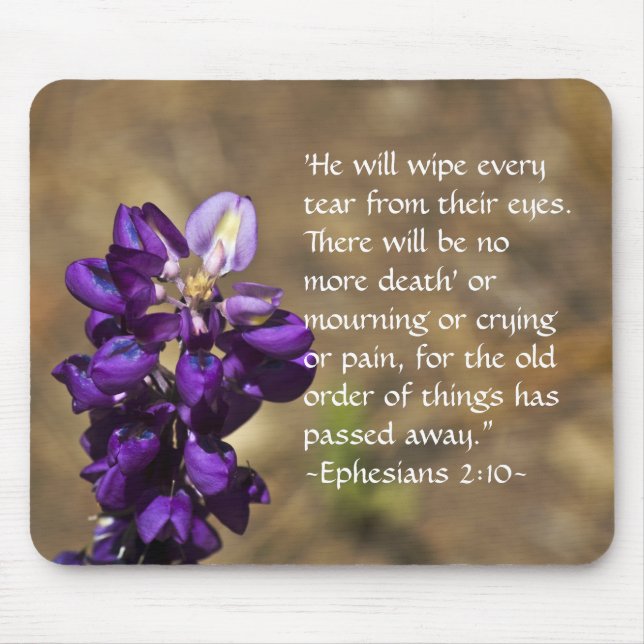 Revelation 21:4 mouse pad (Front)