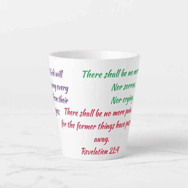 Revelation 21:4 mug (Front)