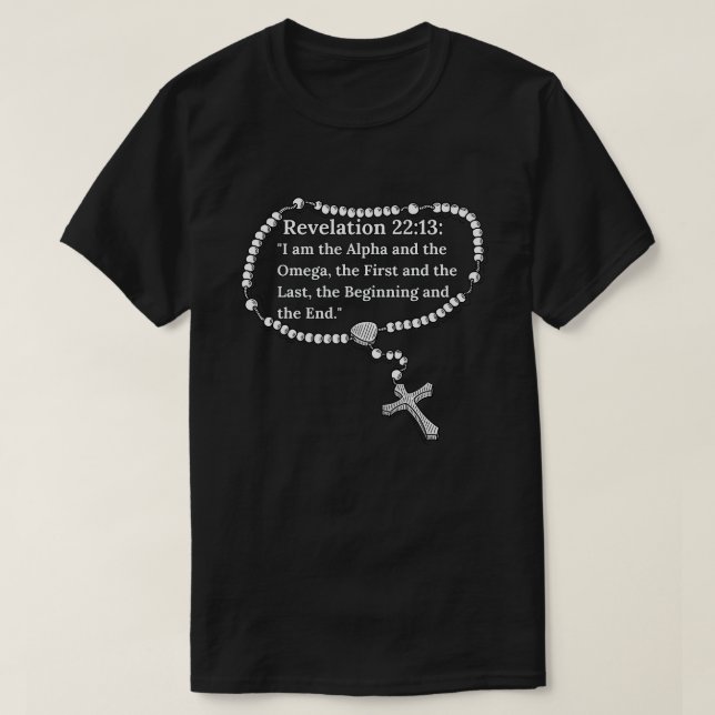 Revelation 22:13: T-Shirt (Design Front)
