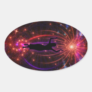 Revelation Oval Sticker