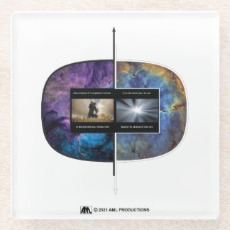 Revelation To Genesis Part 2 Glass Coaster