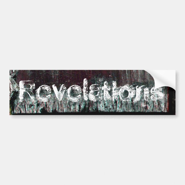 Revelations Bumper Sticker (Front)