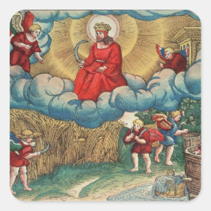 Revelations Square Sticker