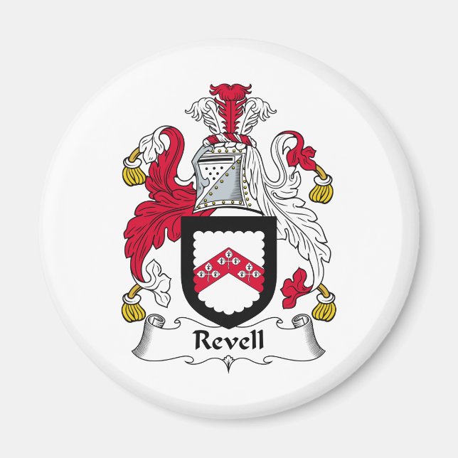 Revell Family Crest Magnet (Front)