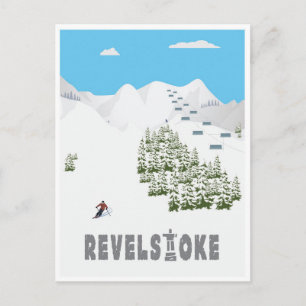 Revelstoke, B.C. Canada, Postcard