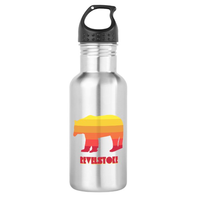 Revelstoke Bear 532 Ml Water Bottle (Front)
