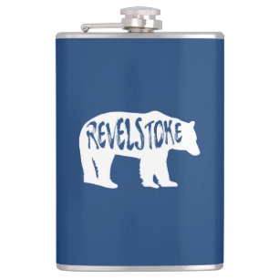 Revelstoke Bear Hip Flask