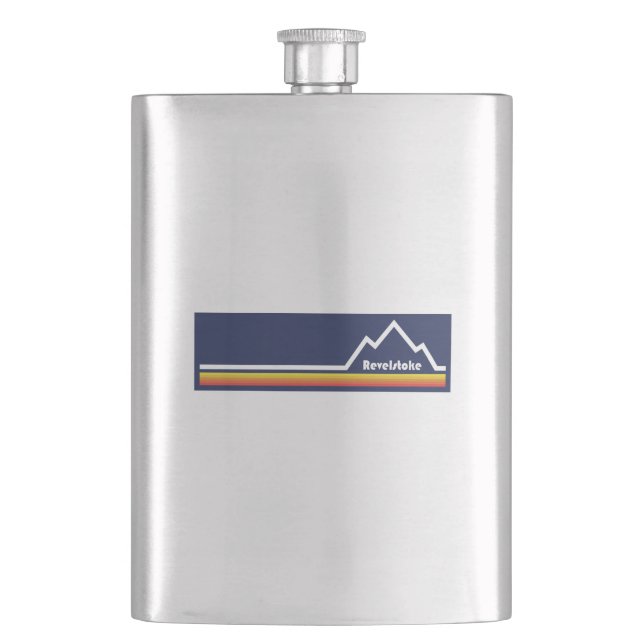 Revelstoke Hip Flask (Front)