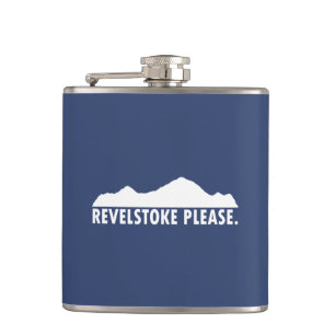 Revelstoke Please Hip Flask