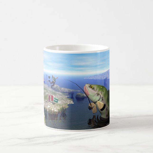 Revenge of the Mutant Bass Customisable Mug (Center)