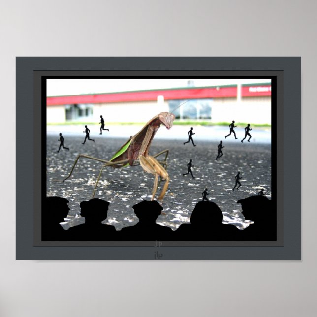 Revenge of the Praying Mantis-Monster Movie Poster (Front)