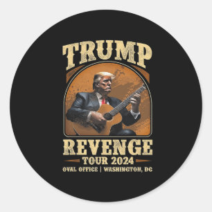 Revenge Tour 2024 1  Classic Round Sticker