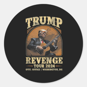 Revenge Tour 2024 2 Classic Round Sticker