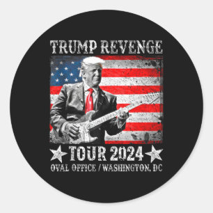 Revenge Tour 2024 Classic Round Sticker