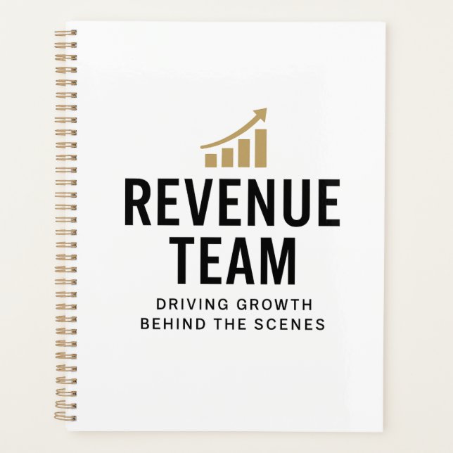 Revenue Team – Driving Growth Behind The Scenes Planner (Front)
